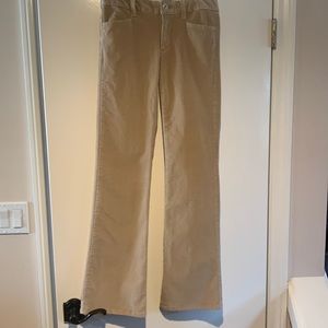 Banana Republic size 25 beige corduroy women’s pants